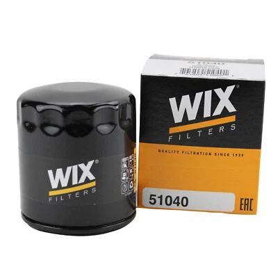 Filtro de aceite de motor WIX 51040 para Buick Cadillac Chevrolet GMC Isuzu Jeep Pontiac Foto 1 de 4