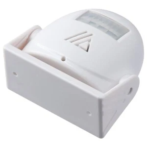 White Bell Alarm Door Chime DC Entrance Alarm Factories - Picture 1 of 11