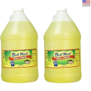 Best Maid Dill Pickle Juice 1 Gal - 2-Pack for Culinary and Hydration Needs - Picture 1 of 2