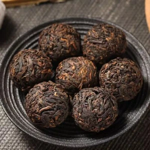 Premium 500g Ripe Pu-erh Tea Fragrant Cooked Mini Tuo Cha Glutinous Rice Pu-erh - Picture 1 of 9
