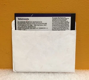 Tektronix 062-9897-01 Ver: 1.1, Service Reference Sampling Head Utility Software - Imagen 1 de 2