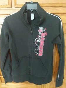 Women's Wisconsin Badgers Black Zip Up Sweatshirt Concepts Sports Sz. S - Picture 1 of 4