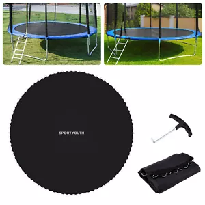 12ft 14ft 15ft Trampoline Replacement Jumping Mat 72-96 Rings with Springs Tool - Picture 1 of 20