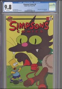 Flipbook gruppo fumetti Simpsons Comics #8 CGC 9.8 1995 - Foto 1 di 3