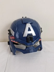 Máscara Marvel Capitán América con correas ilumina Hasbro 2013. - Imagen 1 de 9