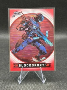 2025 FLEER BRILLIANTS SUPERMAN - Bloodsport #67 Red Heat Vision /1938 - Picture 1 of 2