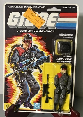 Figura GI Joe “Low-Light Night Spotter” sin usar, en caja (de colección 1985) totalmente nueva Foto 1 de 4