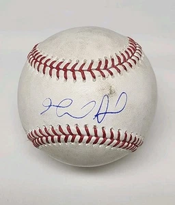 Gabriel Arias Signed Autographed Game Used Major League Baseball GUARDIANS  - Picture 1 of 3