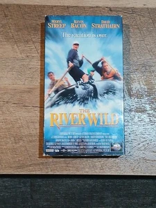 The River Wild (VHS, 1995) New Sealed VHS Meryl Streep Kevin Bacon - Picture 1 of 4