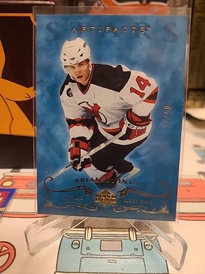 Jersey Numbered 2006-07 Upper Deck Artifacts Gold 14/50 Brian Gionta #181  - Image 1 of 4