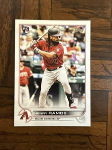 2022 Henry Ramos Rookie RC Topps Series 2 Base #455 Arizona Diamondbacks - Bild 1 von 2