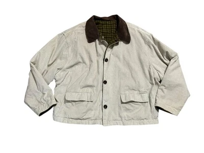 Chaqueta reversible de pana New York & Company para mujer talla XL beige Foto 1 de 4