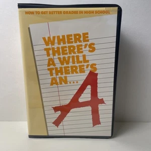 Where There’s a Will There’s an A VHS – Part 2 Only (Math) – w/ 32-Page Book - Picture 1 of 15