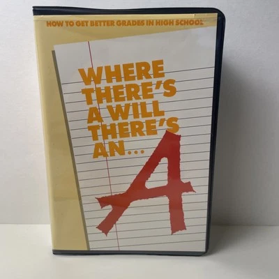 Where There’s a Will There’s an A VHS – Part 2 Only (Math) – w/ 32-Page Book - Image 1 of 4
