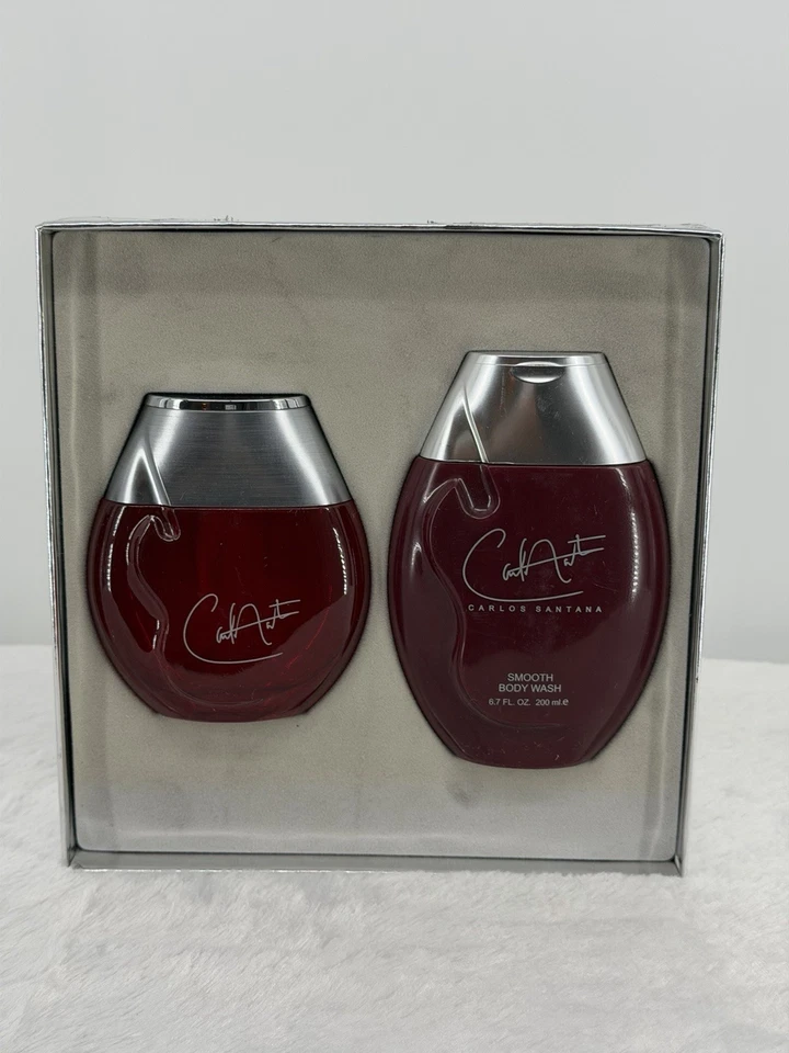 Carlos Santana Juego de Regalo Colonia Hombre 3.4oz EDT + Jabón Corporal - Nueva Caja Abierta Foto 1 de 4