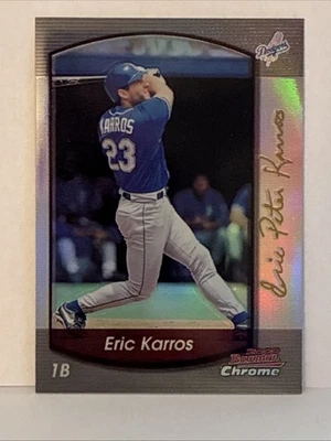 Bowman Chrome Refractor 2000 - Eric Karros #22 Foto 1 de 2