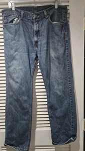 Levi Strauss Signature Mens Straight Fit Denim Jeans 38 x 30 - Picture 1 of 4