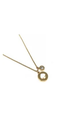 Collar Kate Spade Spot the Spade Chapado en Oro Blanco Esmalte Cristal Nuevo Foto 1 de 4