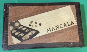 Classic Mancala Wooden Game. New & Sealed - Picture 1 of 6