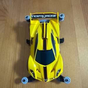 Tamiya Mini 4WD Festa Jaune Complete Yellow Running Ready to Run - Picture 1 of 8