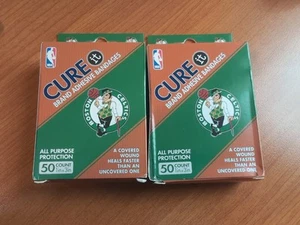 2x Boston Celtics Cure It Vendajes 50ct 1"x3" Tiras Oficiales con Licencia NBA - Imagen 1 de 2