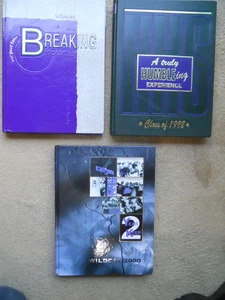 3! Humble High School 1996, 1998 and 2000 Yearbooks - Picture 1 of 4