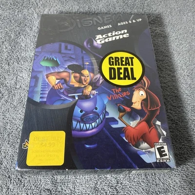 DISNEY INTERACTIVE "THE EMPEROR'S NEW GROOVE" ACTION GAME (PC, 2000) SEALED - Image 1 of 4