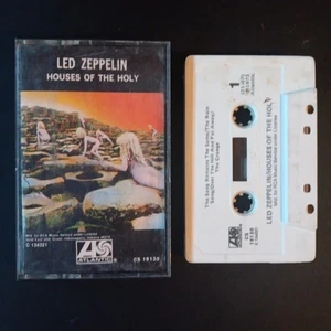 Led Zeppelin Houses of the Holy Cassette 1973 Pre-Owned Tested Working - Picture 1 of 12
