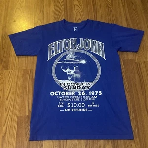 Elton John Farewell The Final Tour LA Dodger Stadium 2022 T Shirt Men's S - Picture 1 of 8