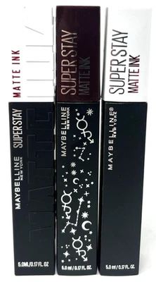 (3) Lápiz labial líquido Maybelline Super Stay Matte Ink sellado 285 - Buscador de emociones Foto 1 de 3