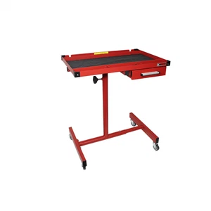 K Tool International Work Table 30 Inch Adjustable (Matte Red) - Picture 1 of 1