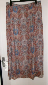 Women's long lined skirt size 18. New, no tags. By Select. Paisley pattern. - Picture 1 of 2