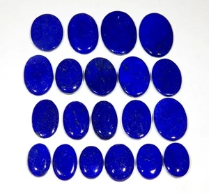 Lapis Lazuli Oval 250ct Wholesale Lot Natural Pendant Size Cabochon Gemstone AAA - Picture 1 of 4