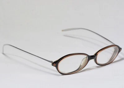 Llanta completa de plástico transparente marrón EMPORIO ARMANI 47[]16-135 hecha en ITALIA #579 Foto 1 de 4