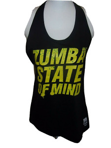 Zumba State of Mind Halter Top Size Small Z1T02051 (B194)