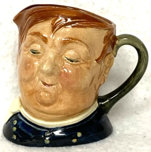 AUTHENTISCHE ROYAL DOULTON FIGUR TOBY TASSE SAHNEKÄNNCHEN FATBOY, 4", KERAMIK, GESCHENK, PROP:) - Bild 1 von 7