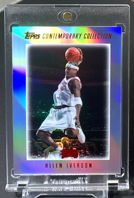 ( /225 ) Allen Iverson 2003-04 Topps Contemporary Collection Red Refractor #86 - Image 1 of 2