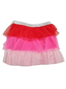 Girls Light Hot Pink Red Tulle Tutu Cute Valentines Day V-Day Skirt - Picture 1 of 1