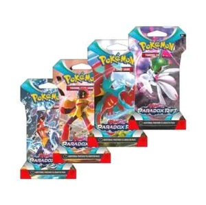 Pokemon 2023 Paradox Rift Sleeved Booster Case 24 Sleeved Blister Pack NEU - Bild 1 von 5