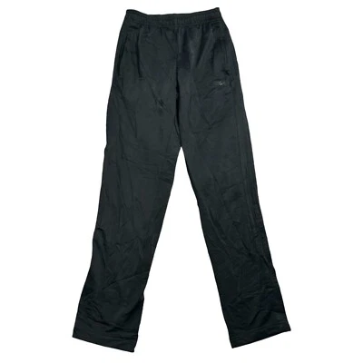 Adidas Track Pants Mens Small S Black Lightweight Drawstring Pockets Athleisure - Image 1 of 4