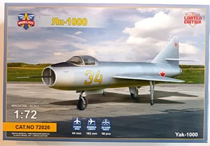 Modelsvit 72026 : Yakovlev Yak-1000 Überschall-Experimentalflugzeug - Kit 1:72 - Picture 1 of 2