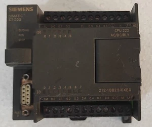 Siemens 6ES7 212-1BB23-0XB0 CPU 222 PLC Module - Picture 1 of 3