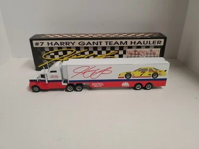 1993 Action RCCA 1/64th #7 Harry Gant Morema Inc Mac Tools Transporter Hauler  - Image 1 of 4