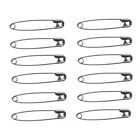 2 Inch 54mm Heavy Duty Steel Large Safety Pins Fastener, Silver Metal Safety