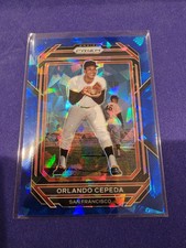 2023 Panini Prizm - Blue Ice Prizm #197 Orlando Cepeda