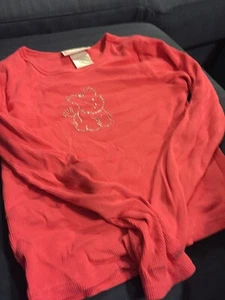 American Girl Pink Coconut Long Sleeved Shirt for Girls Size Medium - Picture 1 of 18