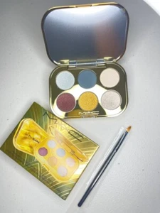 MAC Treasured Eye Shadow Palette x6 ALL THE RICHES NEW IN BOX + FREE Eye Brush - Picture 1 of 9