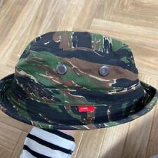 WTAPS Military Bucket Jungle Hat Cap Green/Black Camo Size-M Used from Japan