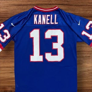 Vintage NY Giants Danny Kanell #13 Nike Team Football Trikot Herren L blau Mesh NFL - Bild 1 von 15