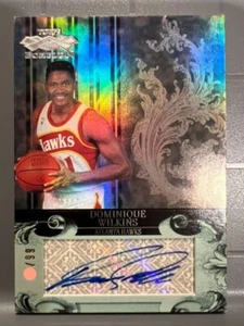 2007 Topps Dominique Wilkins Atlanta Hawks Auto /99 #TEA-DWI From Japan - Picture 1 of 24